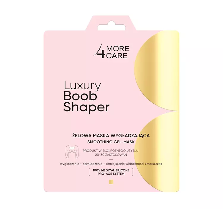 More4Care Luxury Boob Shaper Żelowa maska wygładzająca 1 sztuka