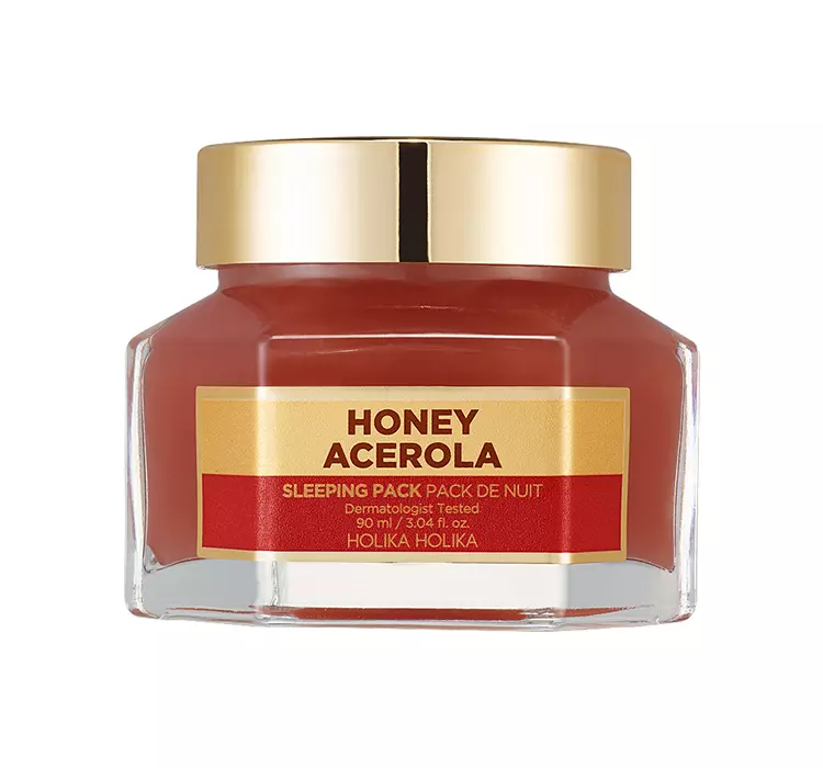 Holika Holika - Honey Acerola - Sleeping Pack - Całonocna maseczka do twarzy - 90 ml