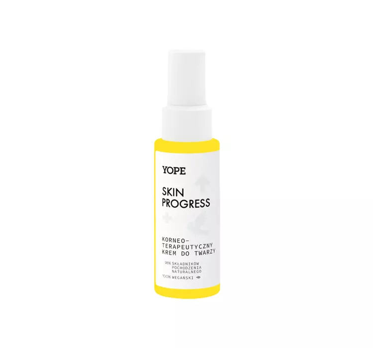 Yope Skin Progress, korneoterapeutyczny krem do twarzy, 50ml