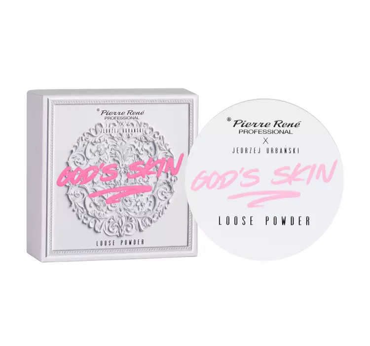 Pierre Rene Professional x Jędrzej Urbański God's Skin Loose Powder puder sypki do twarzy 12g