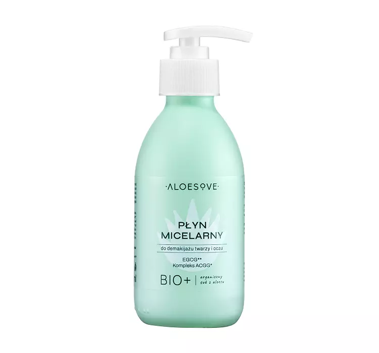 Aloesove BIO+ Płyn micelarny do demakijażu twarzy i oczu 190 ml