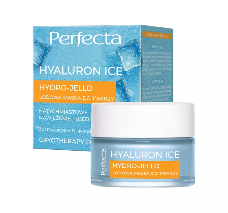 Perfecta Hyaluron Ice Lodowa Maska do twarzy 50 ml
