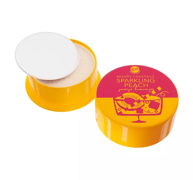 Bell Rozświetlacz Beauty Coctails Sparkling Peach Sunrise 001 Bellini, 4g