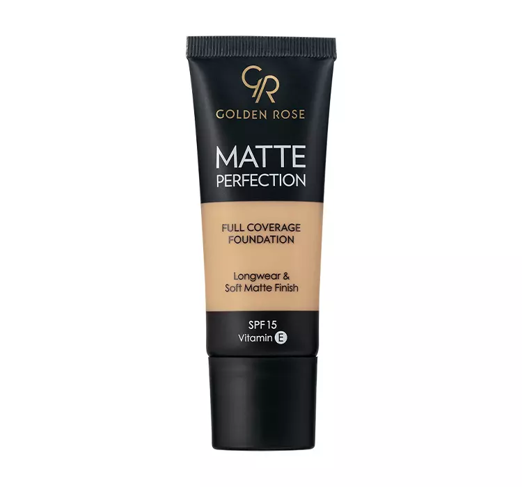Golden Rose - MATTE PERFECTION - Full Coverage Foundation - Matujący podkład do twarzy - SPF15 - 35 ml - N6