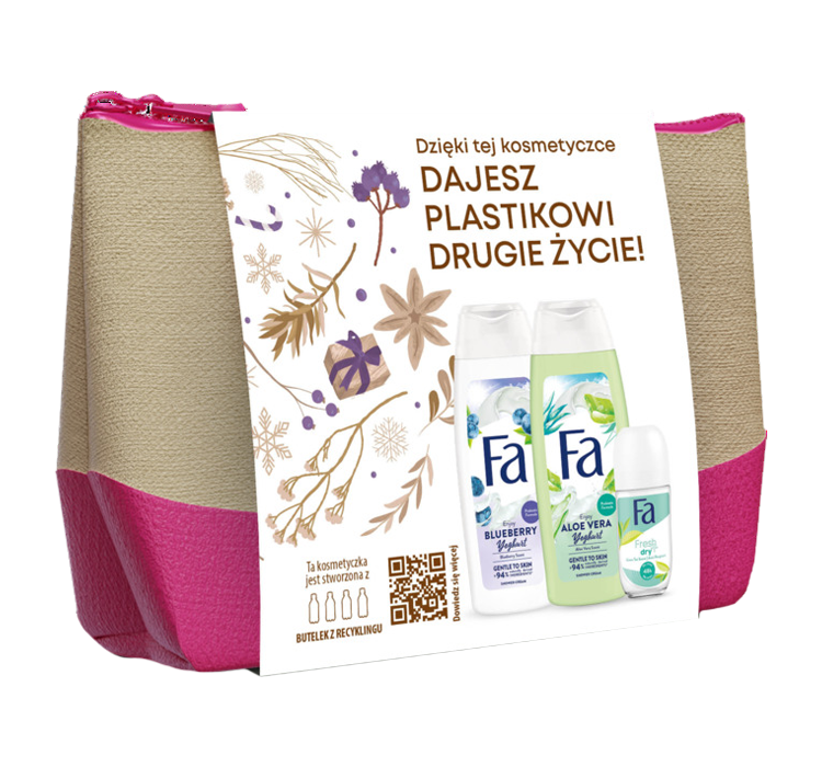 FA, Aloe Vera, Zestaw kosmetyków do pielęgnacji, 4 szt.