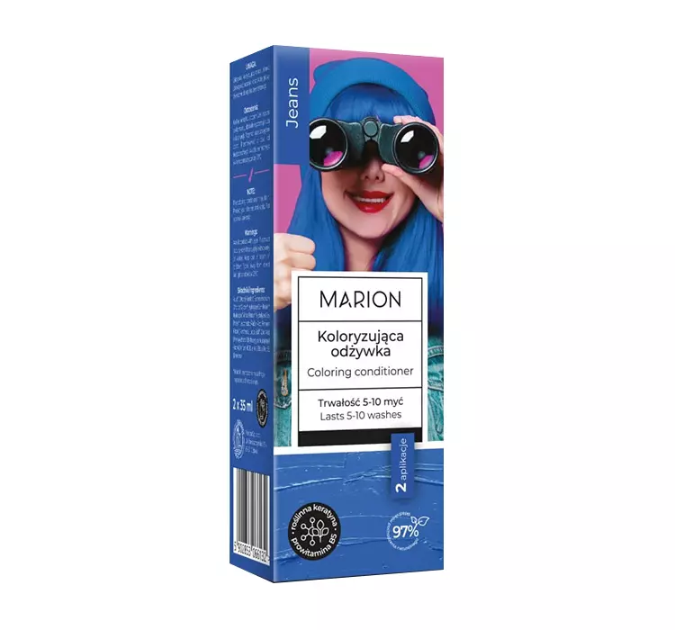 Marion Koloryzująca odżywka Jeans 2x35 ml