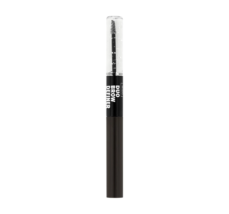 WIBO DUO BROW DEFINER KREDKA I BEZBARWNY ŻEL DO BRWI 2