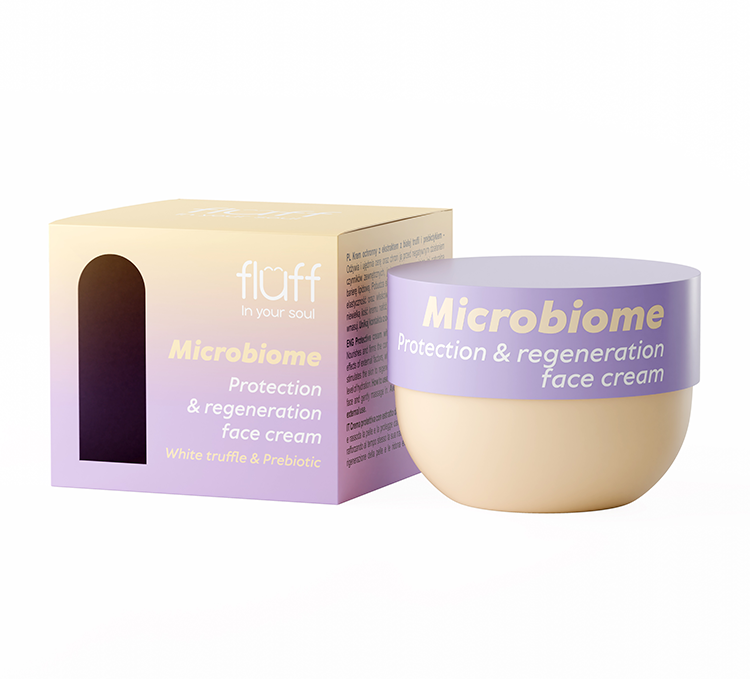 FLUFF In Your Soul Microbiome Ochronny Krem Do Twarzy Biała Trufla I Prebiotyki 50ml