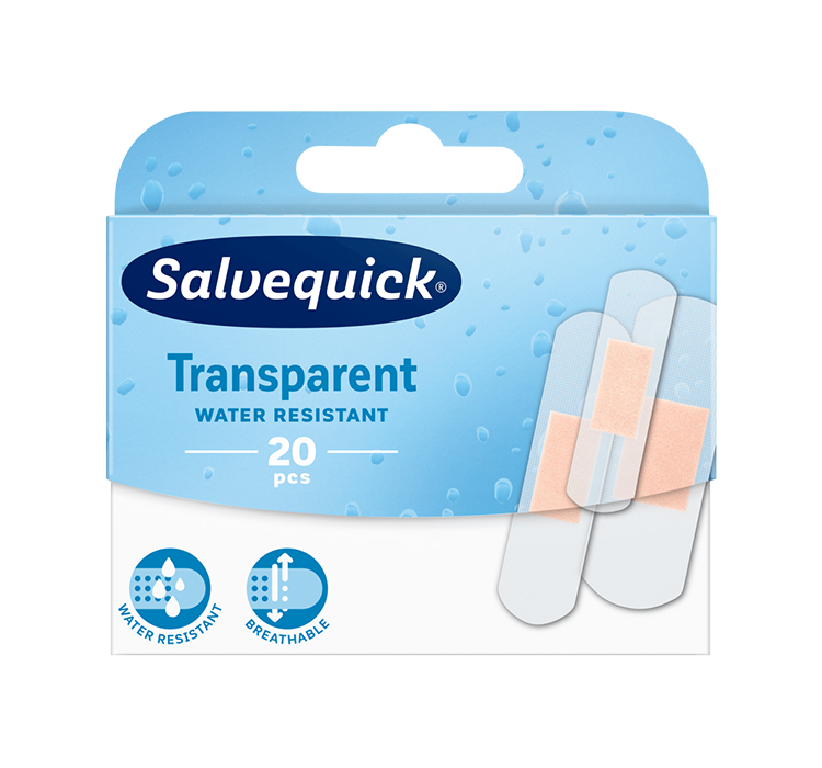Salvequick SOR.PLASTRY SALVEQ.TRANSP.20SZ