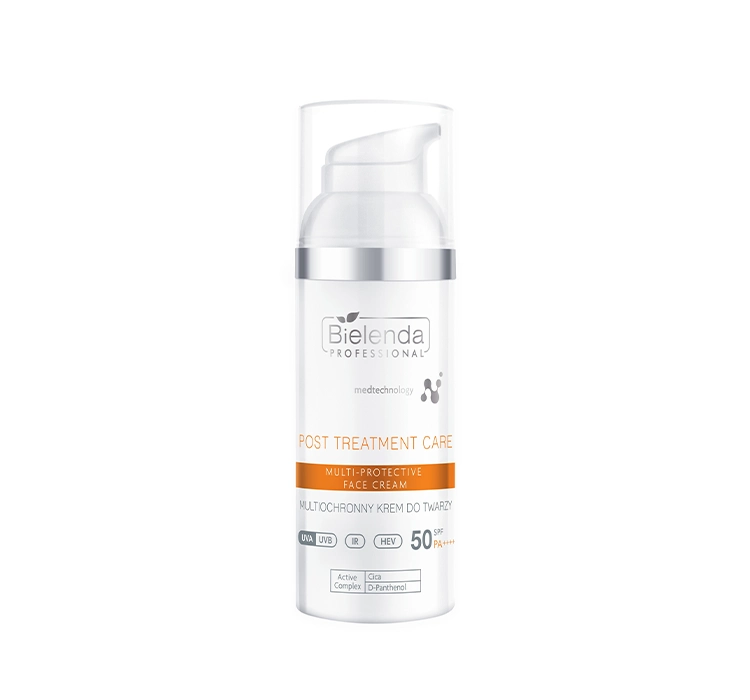 Bielenda Professional Multiochronny krem do twarzy SPF 50 Cica & D-Panthenol