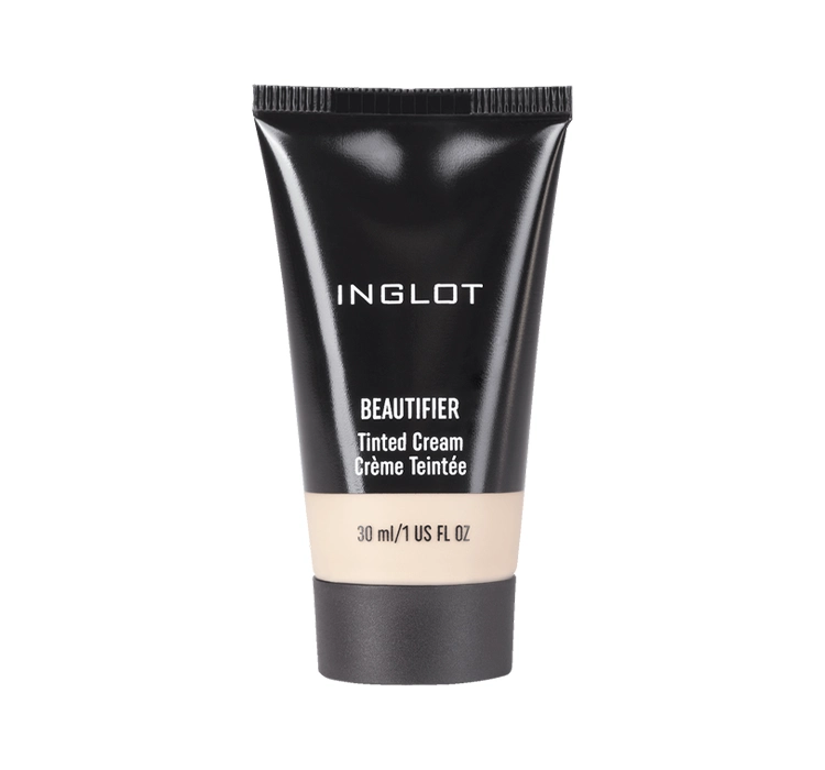 Inglot beauti fier Tinted Cream | nawilżająca/koryguje pigmenty w Teint/HD zapewnia naturalne, zdrowe i promienna skóra/Anger EIC do zapisu z wyciągiem z Koenzym Q10, saffran i witamina C, E i F/odpow