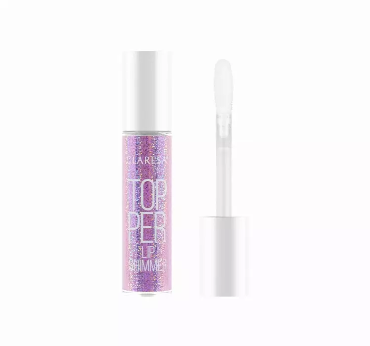 CLARESA Błyszczyk do ust Topper Lip Shimmer nr 01 Blink Pink 1szt