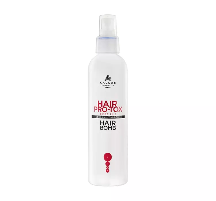 Kallos KJMN Pro-Tox Hair Bomb Best in 1 - Balsam do włosów w płynie 200ml