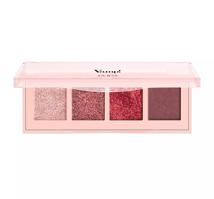 Pupa Paleta 4 cieni do powiek Vamp! 003 Pinkish Bronze 5,2g