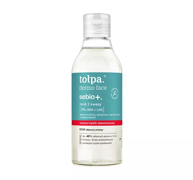 Tołpa Dermo Face Sebio+ Tonik 2 kwasy 200ml