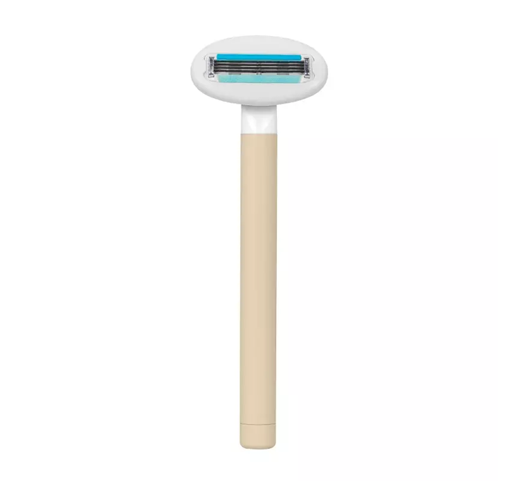 Your Kaya Wielorazowa Maszynka do golenia z dwoma ostrzami do ciała, sand 1 szt.