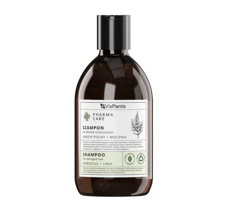 Vis Plantis Pharma Care Skrzyp + Mocznik - Szampon do włosów zniszczonych 500 ml