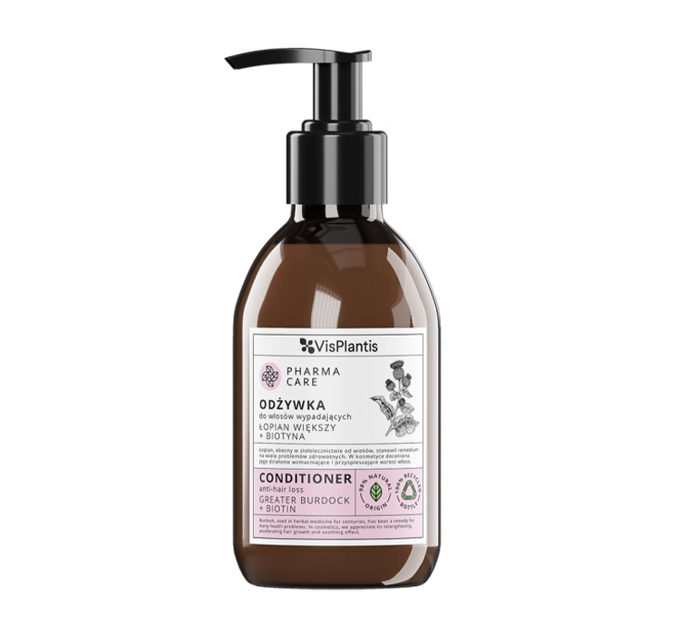 Vis Plantis Pharma Care Łopian + Biotyna - Odżywka do włosów wypadających 300 ml
