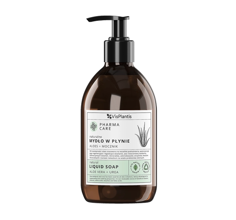 VIS PLANTIS PHARMA CARE MYDŁO W PŁYNIE ALOES + MOCZNIK 500ML