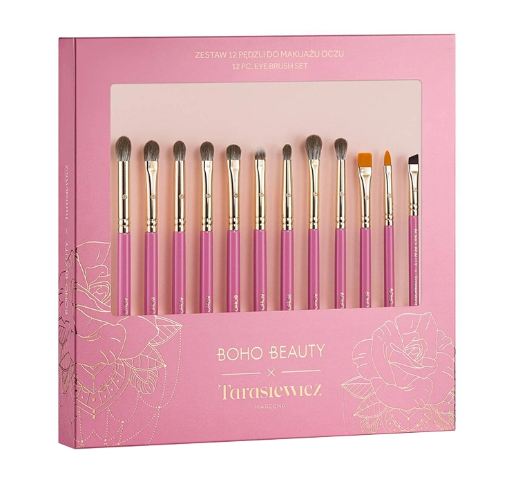 BOHO BEAUTY X MARZENA TARASIEWICZ ZESTAW 12 PĘDZLI
