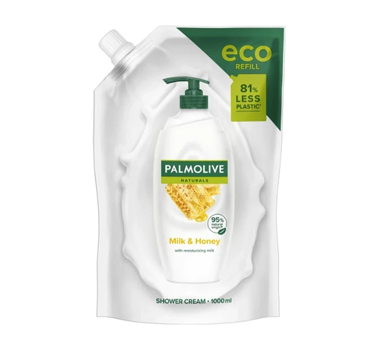 PALMOLIVE NATURALS ŻEL POD PRYSZNIC MILK & HONEY REFILL 1000ML