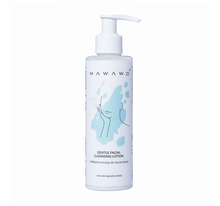 Mawawo - Delikatna emulsja do mycia twarzy 200ml