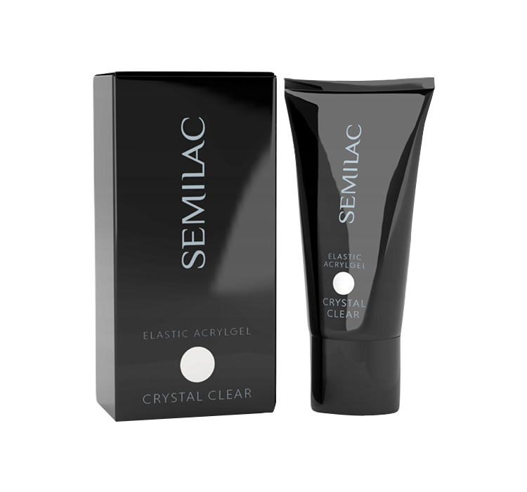 Semilac Elastic Acryl Gel akrylożel Clear 30g