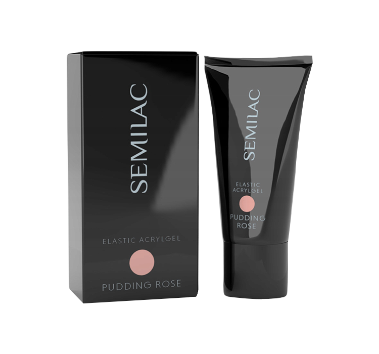Semilac Elastic Acryl Gel akrylożel Pudding Rose 30g