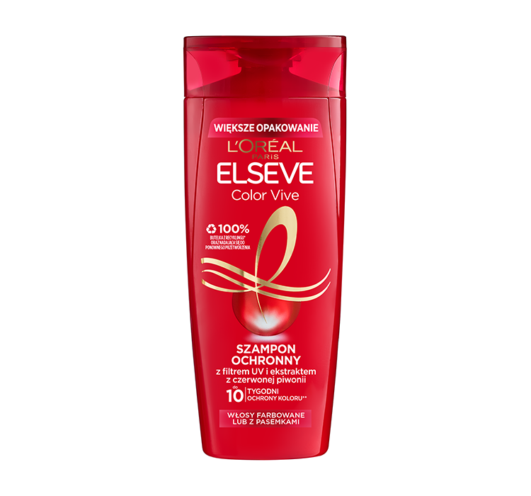 L''Oréal - ELSEVE - COLOR-VIVE - Ochronny szampon do włosów farbowanych lub z pasemkami - 500 ml