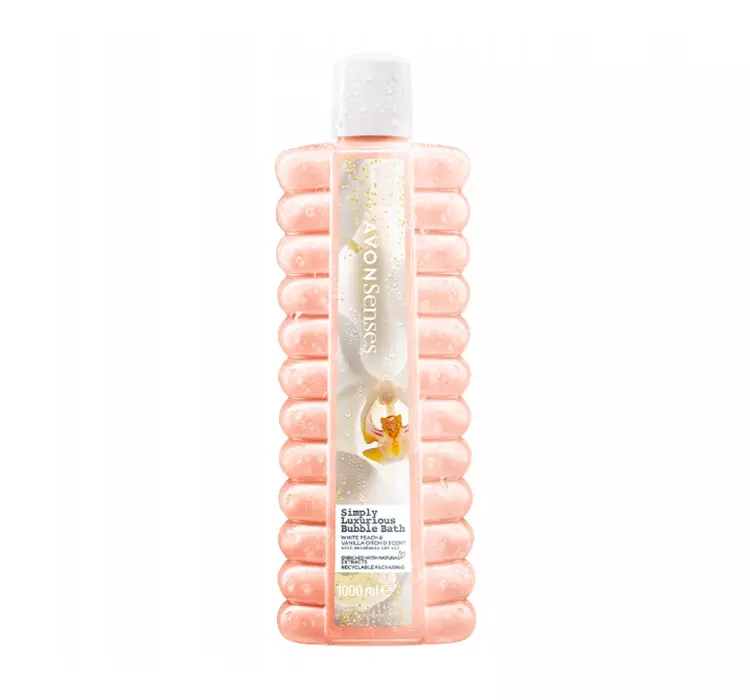 Avon Pianka do kąpieli o zapachu brzoskwini i orchidei waniliowej Bath)Bubble Bath) 1000 ml