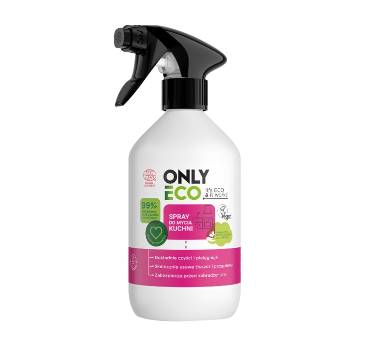 Spray ONLY ECO (środki czystości) DO MYCIA KUCHNI 500 ml - ONLY ECO