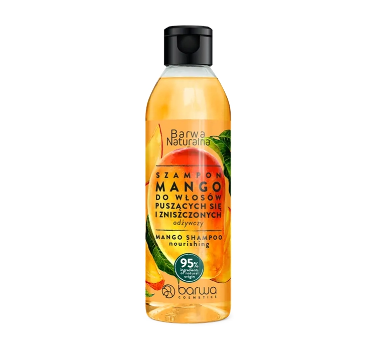 Barwa Szampon do włosów puszących się i zniszczonych Mango 300ml