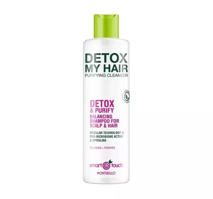 Montibello Smart Touch Detox My Hair Purifying Cleanser Oczyszczający Szampon do Włosów do Codziennego Stosowanie 300ml