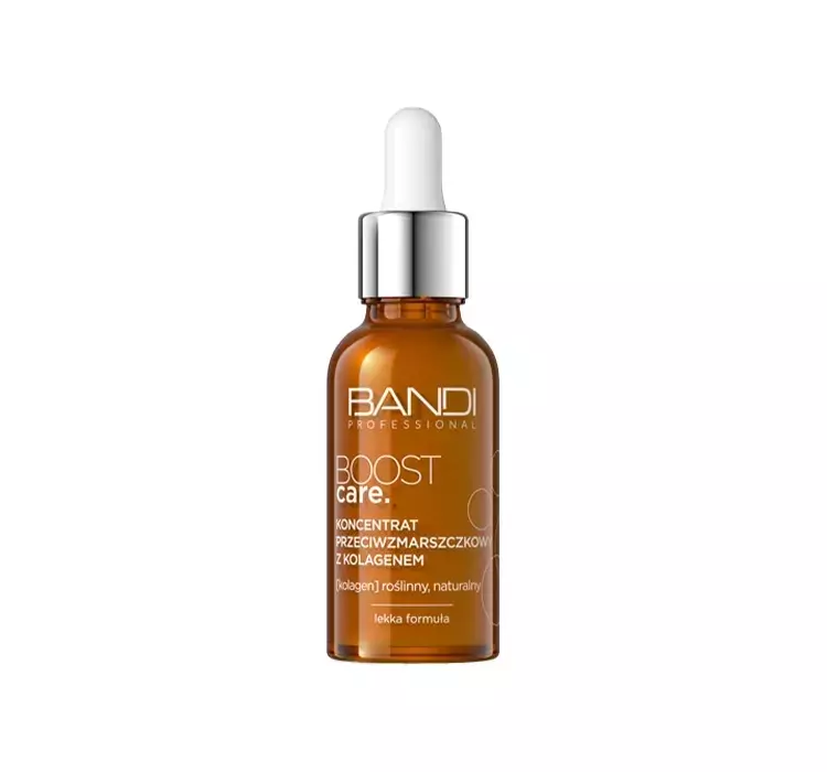 BANDI PROFESSIONAL BOOST CARE KONCENTRAT PRZECIWZMARSZCZKOWY Z KOLAGENEM 30ML