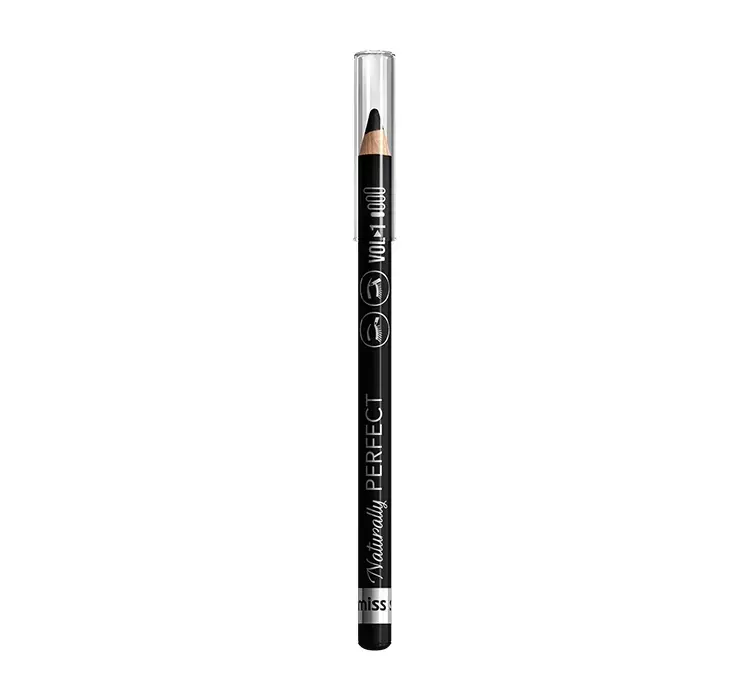 MISS SPORTY_Naturally Perfect kredka do oczu i brwi 005 Deep Black 0,78g