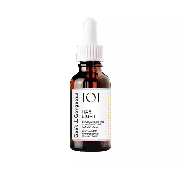 Geek & Gorgeous HA 5 Light Serum z Kwasem Hhialuronowym 30 ml