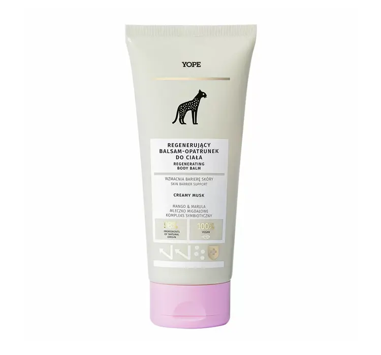 Yope Creamy Musk, regenerujący balsam do ciała, 200ml