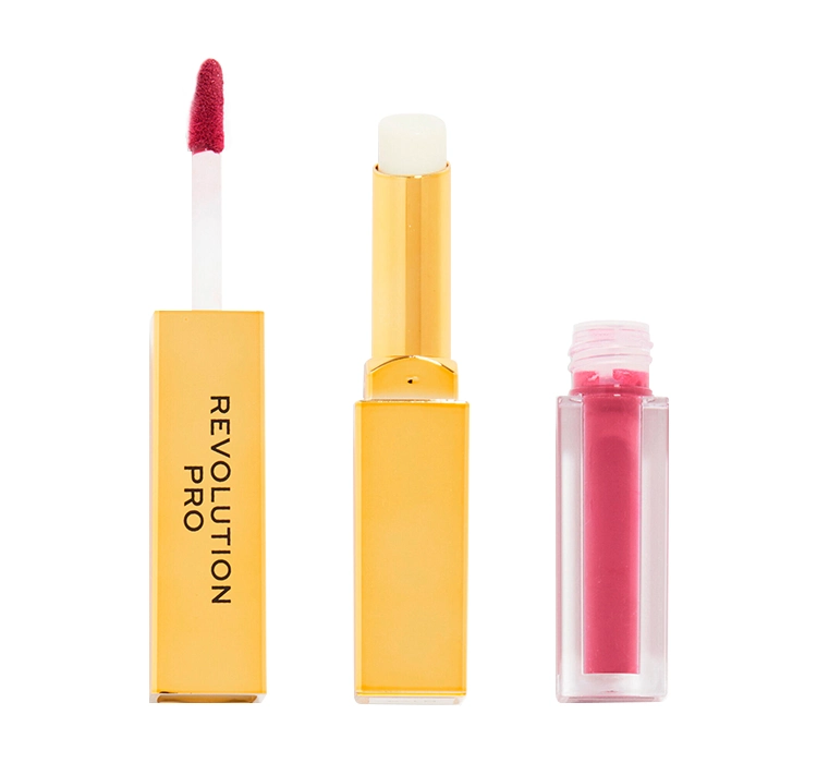 REVOLUTION PRO SUPREME STAY 24H LIP DUO POMADKA DO UST 2W1 THIRST 1ML + 1,5G