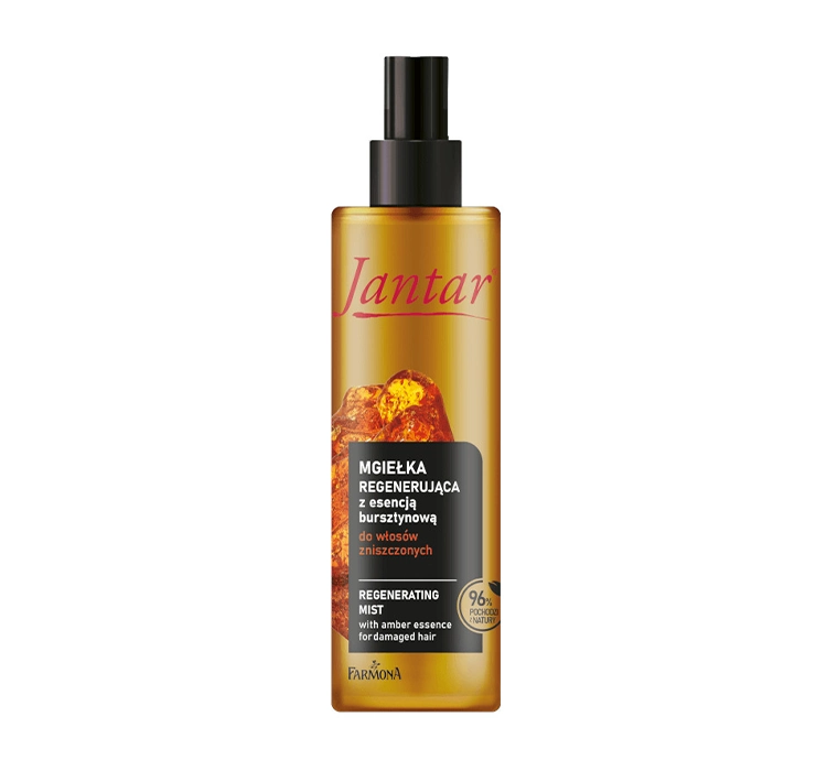 Jantar Mgiełka z esencją bursztynową, regenerująca do włosów zniszczonych 200 ml