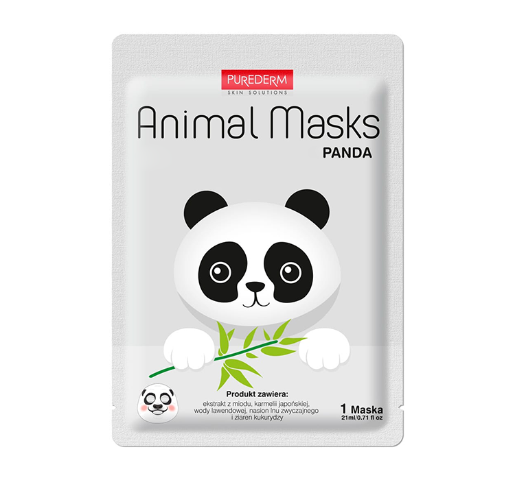 CONNY CONNY Animal Maska w płachcie Uspokajająca - Panda SKL-MAS-APA