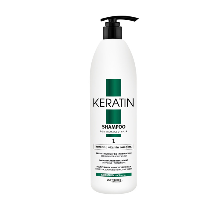 Chantal Keratin 1 Szampon do włosów regenerujący z keratyna 1000g 5900249044047