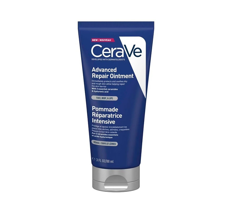 CeraVe, Intensywnie Regenerująca Maść Do Twarzy Ciała I Ust, 88ml