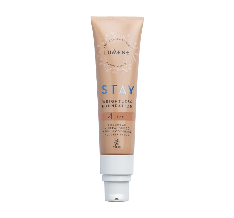 Lumene Stay SPF30 długotrwały podkład 4 Tan