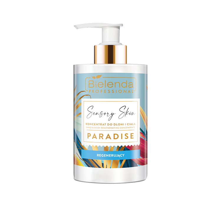 Bielenda Professional Is Sensory Skin, regenerujący Krem do dłoni i ciała, paradise, 300ml