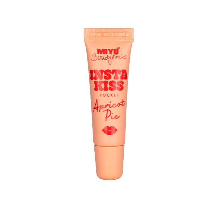 MIYO X BEAUTYVTRICKS INSTA KISS POCKET BALSAM DO UST APRICOT PIE 12ML
