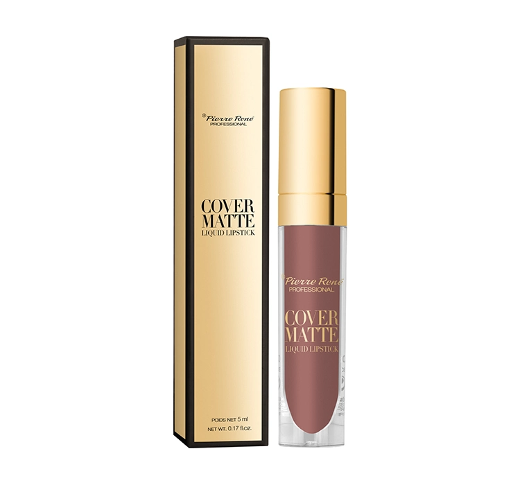 PIERRE RENE COVER MATTE MATOWA POMADKA DO UST 05 ROSY BROWN 5ML