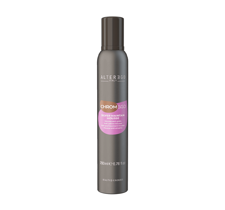 Alter Ego ChromEgo Silver Maintain Anti-Yelllow, pianka neutralizująca żółte tony, 200ml