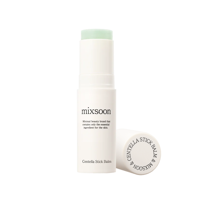 MIXSOON Centella Asiatica Stick Balm, Nawilżająco-kojący balsam do ciała i twarzy, 11,5ml