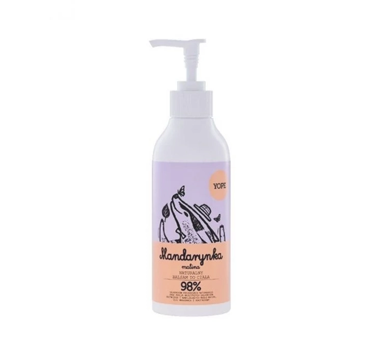 YOPE Balsam do ciała Mandarynka Malina 300ml