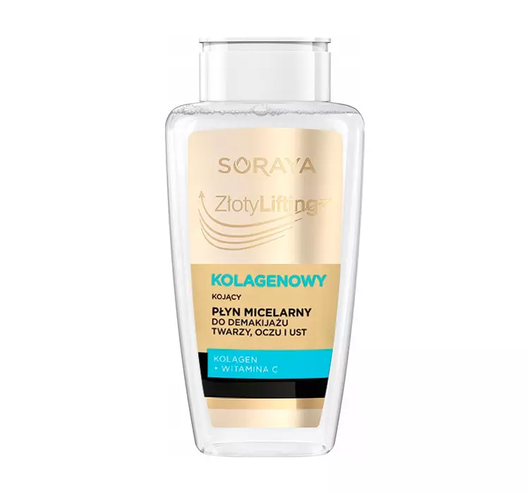 Złoty Lifting kolagenowy kojący płyn micelarny do demakijażu 400 ml
